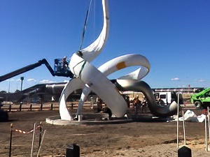 Convergence Perth Stadium Sculpture FRP Composite